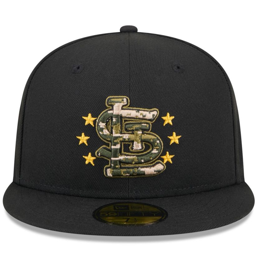 MLB St. Louis Cardinals 2024 Armed Forces Day On-Field 59FIFTY Fitted Hat