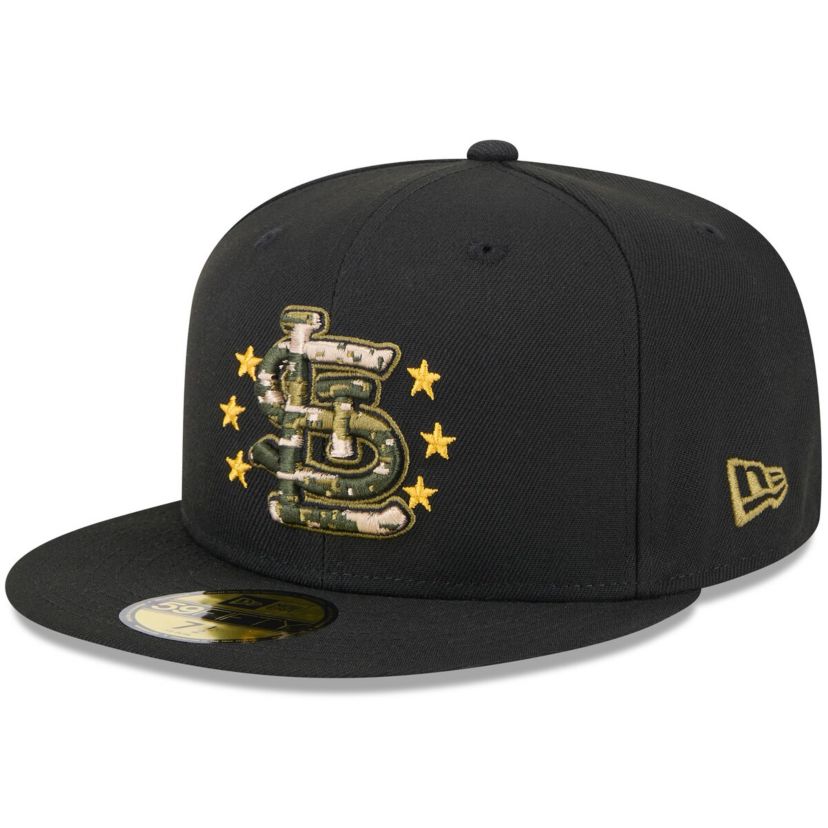 MLB St. Louis Cardinals 2024 Armed Forces Day On-Field 59FIFTY Fitted Hat