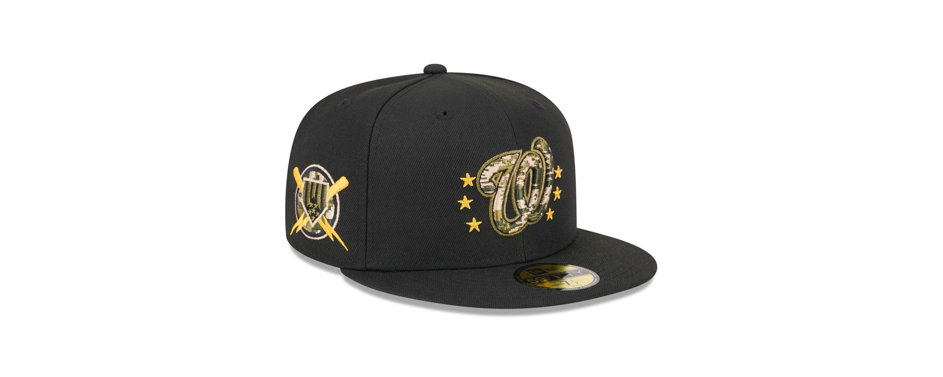 MLB Washington Nationals 2024 Armed Forces Day On-Field 59FIFTY Fitted Hat