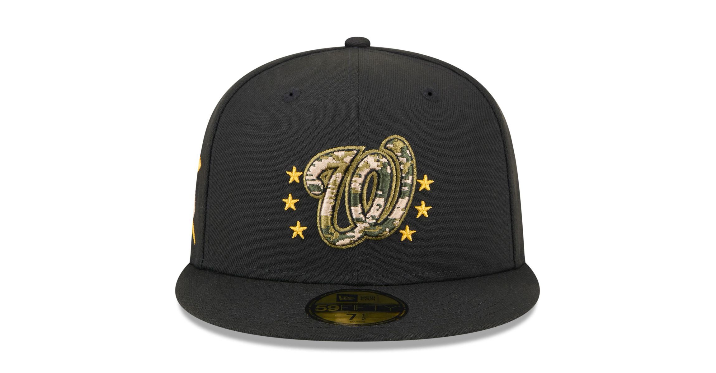 MLB Washington Nationals 2024 Armed Forces Day On-Field 59FIFTY Fitted Hat