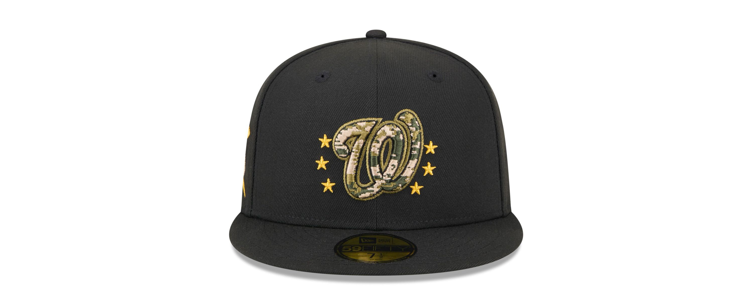 MLB Washington Nationals 2024 Armed Forces Day On-Field 59FIFTY Fitted Hat