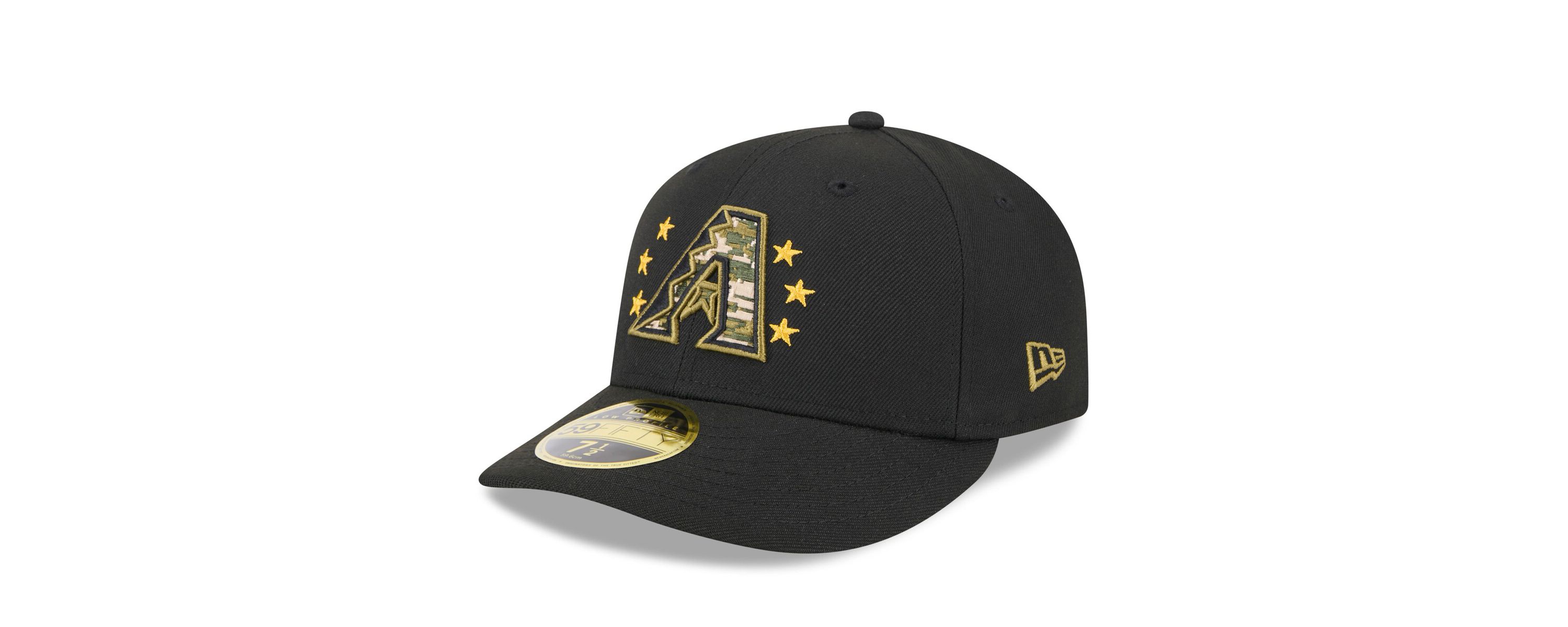 MLB Arizona Diamondbacks 2024 Armed Forces Day Low 59FIFTY Fitted Hat