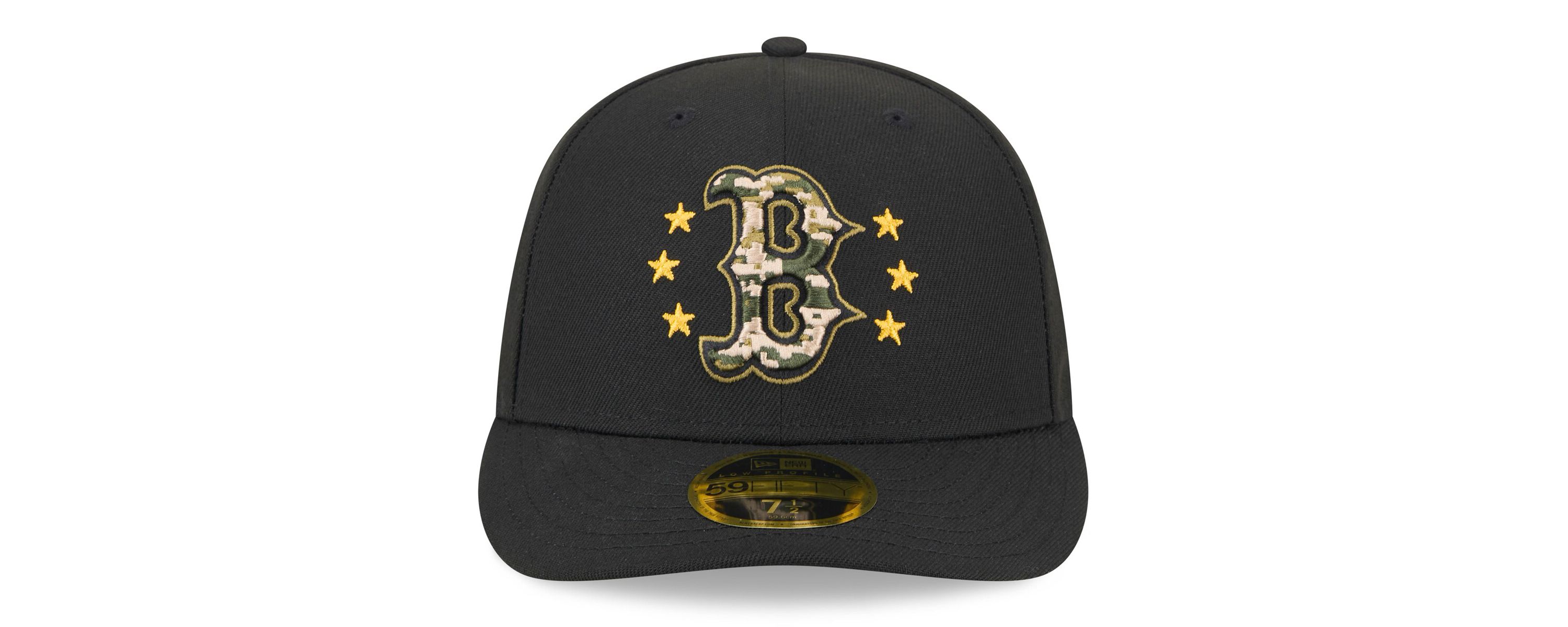 Boston Red Sox MLB Boston Sox 2024 Armed Forces Day Low 59FIFTY Fitted Hat