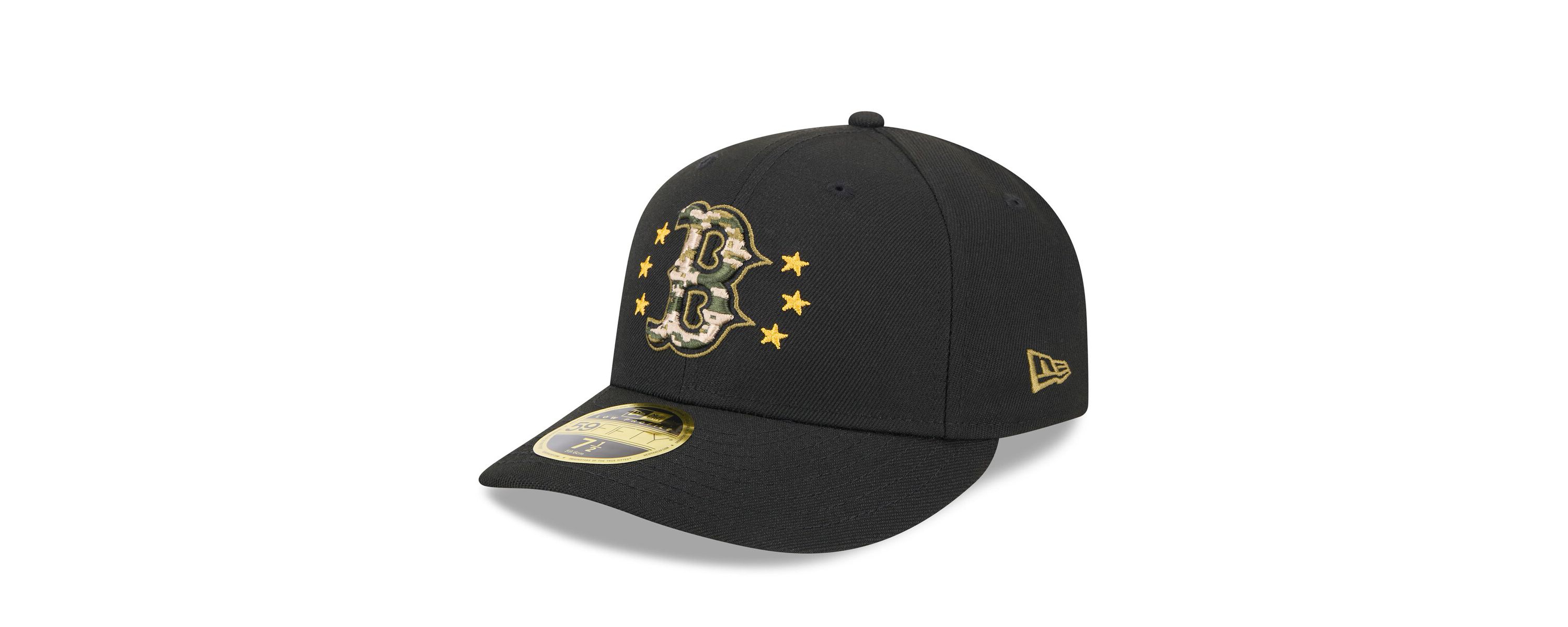 Boston Red Sox MLB Boston Sox 2024 Armed Forces Day Low 59FIFTY Fitted Hat
