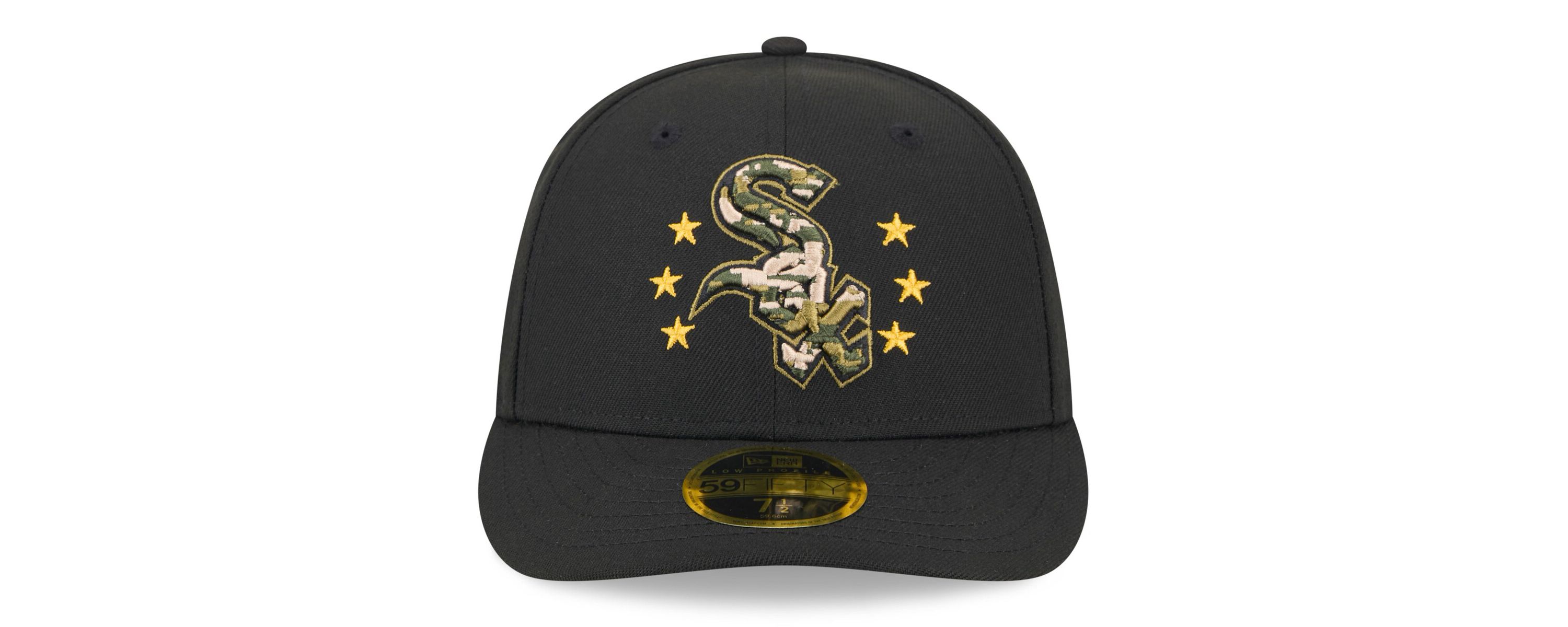 Chicago White Sox MLB Chicago Sox 2024 Armed Forces Day Low 59FIFTY Fitted Hat