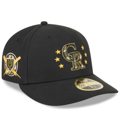 New Era Men's MLB Colorado Rockies 2024 Armed Forces Day Low 59FIFTY Fitted Hat