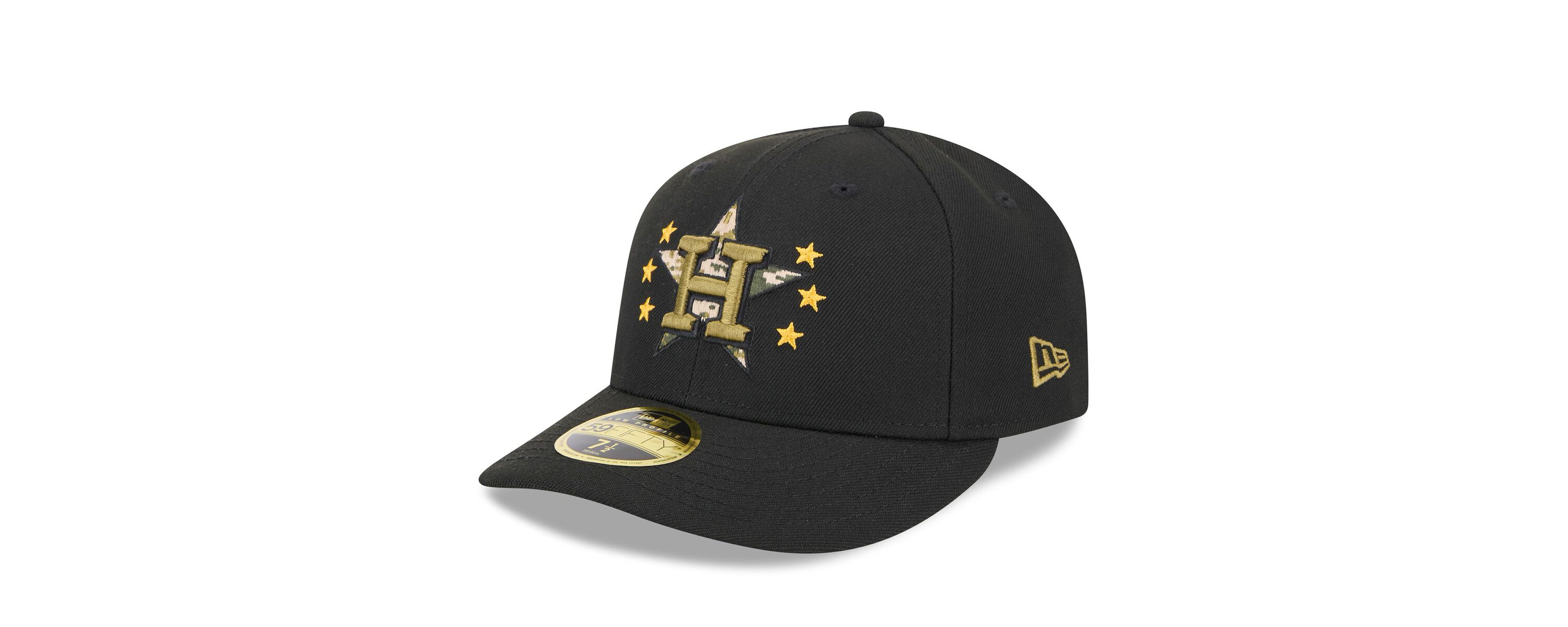 MLB Houston Astros 2024 Armed Forces Day Low 59FIFTY Fitted Hat