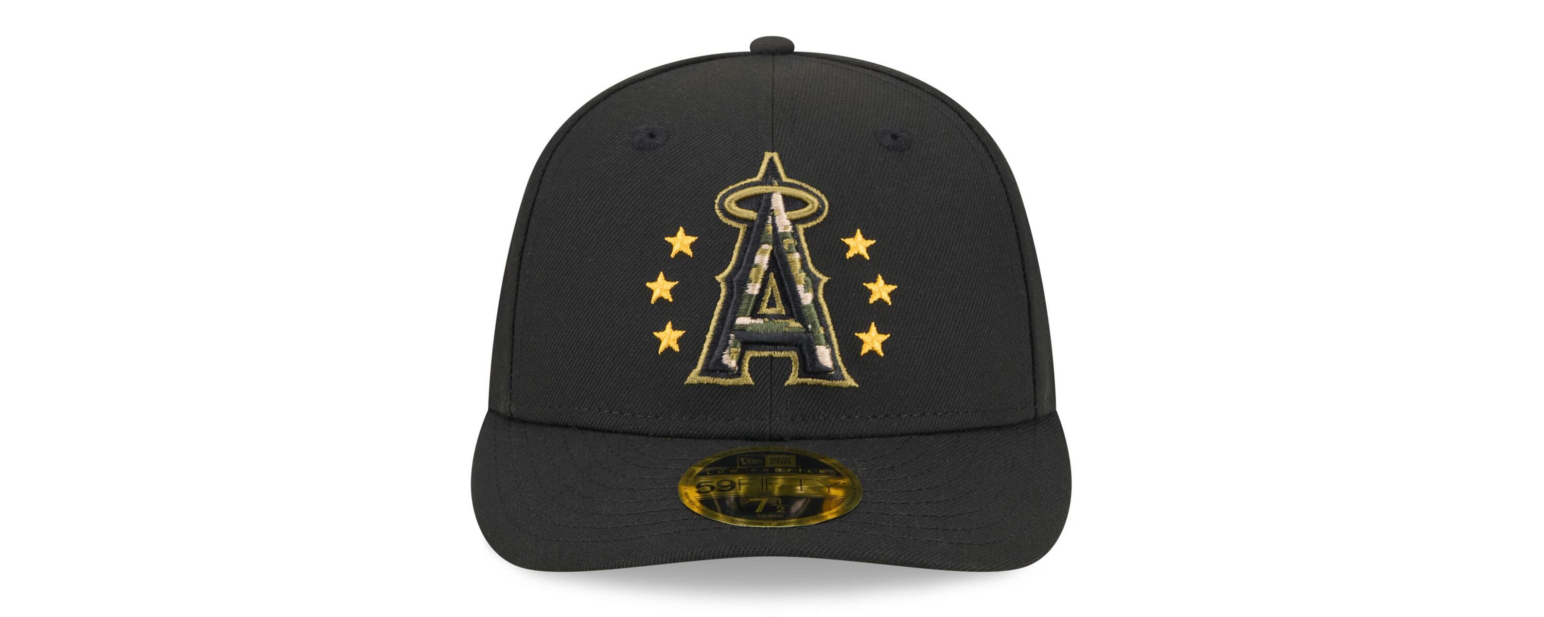 MLB Los Angeles Angels 2024 Armed Forces Day Low 59FIFTY Fitted Hat