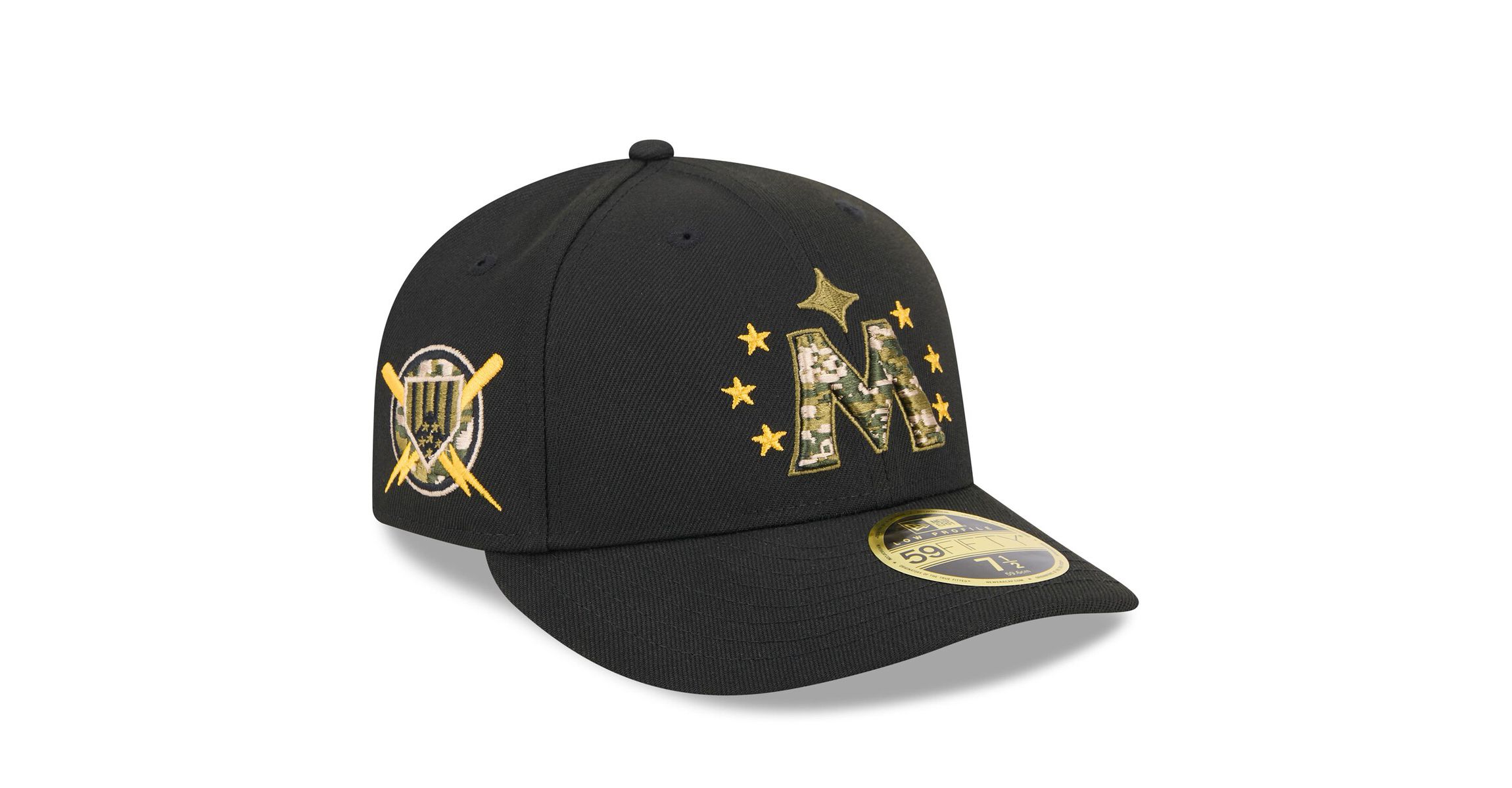 MLB Minnesota Twins 2024 Armed Forces Day Low 59FIFTY Fitted Hat