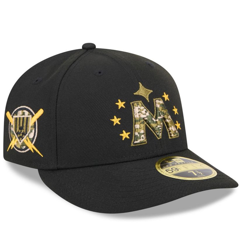 MLB Minnesota Twins 2024 Armed Forces Day Low 59FIFTY Fitted Hat