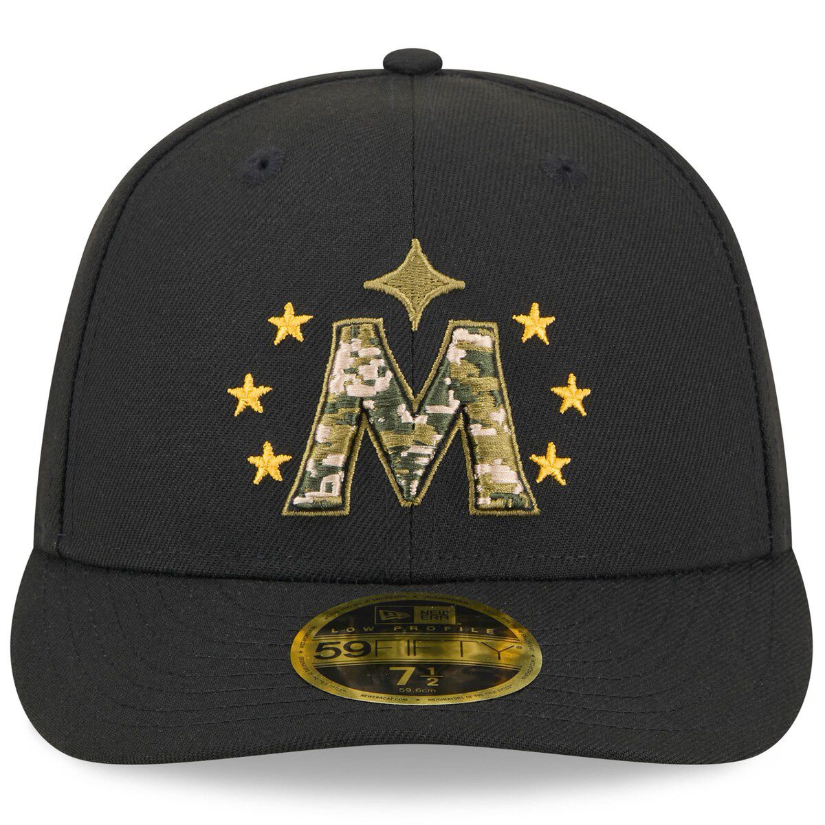 MLB Minnesota Twins 2024 Armed Forces Day Low 59FIFTY Fitted Hat