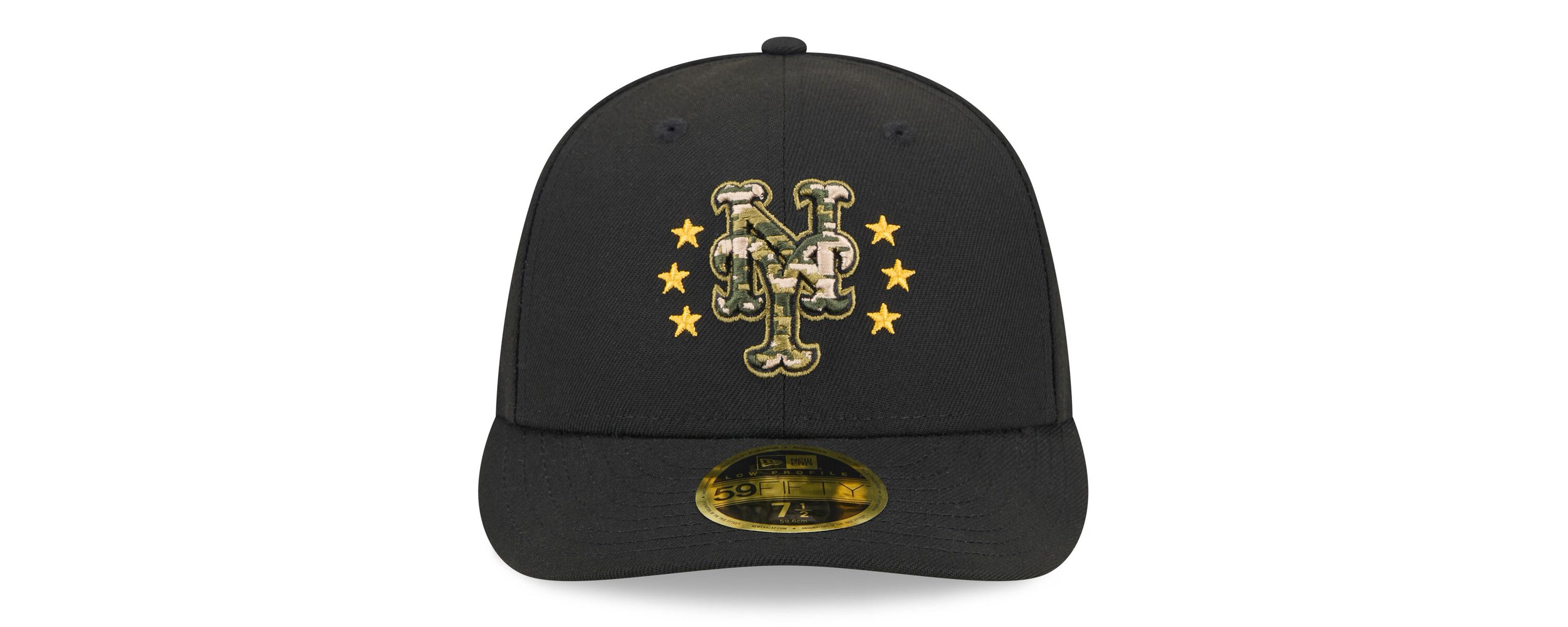 MLB New York Mets 2024 Armed Forces Day Low 59FIFTY Fitted Hat