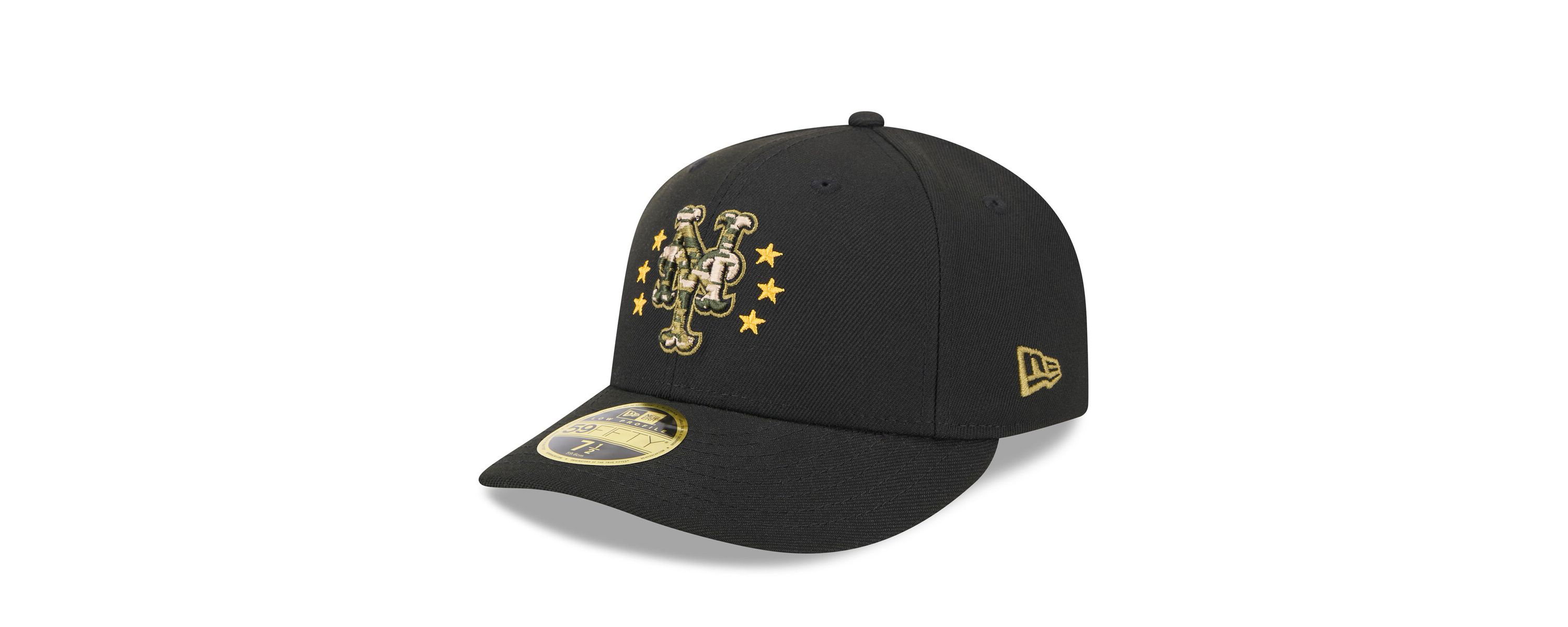 MLB New York Mets 2024 Armed Forces Day Low 59FIFTY Fitted Hat