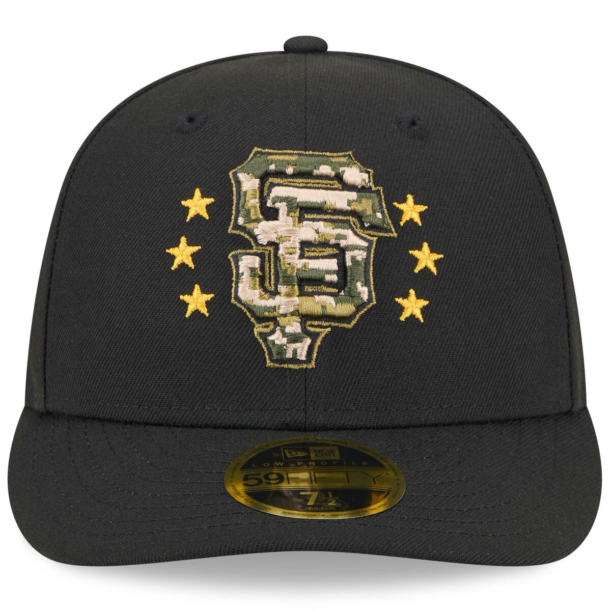 MLB San Francisco Giants 2024 Armed Forces Day Low 59FIFTY Fitted Hat