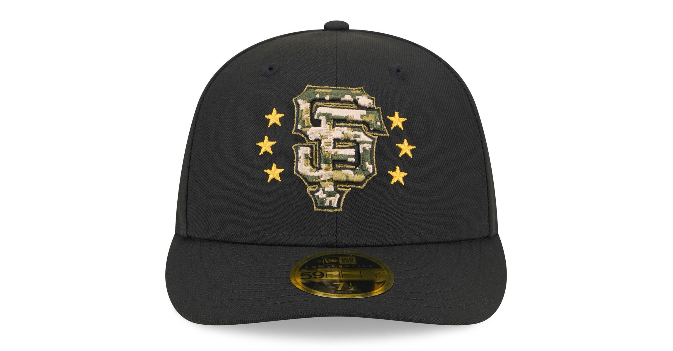 MLB San Francisco Giants 2024 Armed Forces Day Low 59FIFTY Fitted Hat