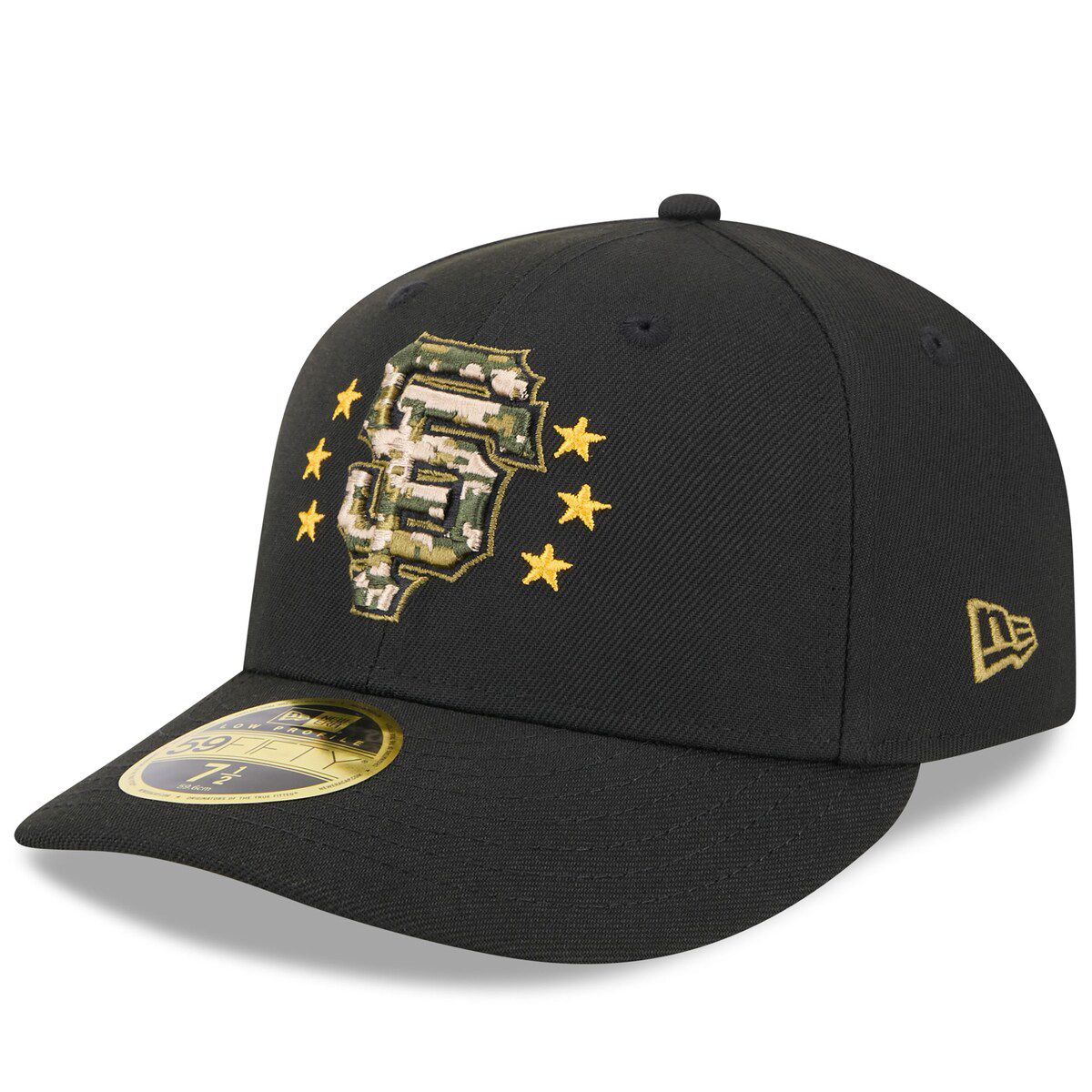 MLB San Francisco Giants 2024 Armed Forces Day Low 59FIFTY Fitted Hat