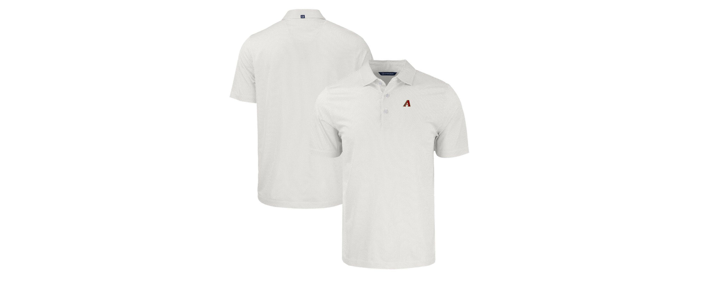 MLB Arizona Diamondbacks Big & Tall Pike Eco Symmetry Print Stretch Recycled Polo