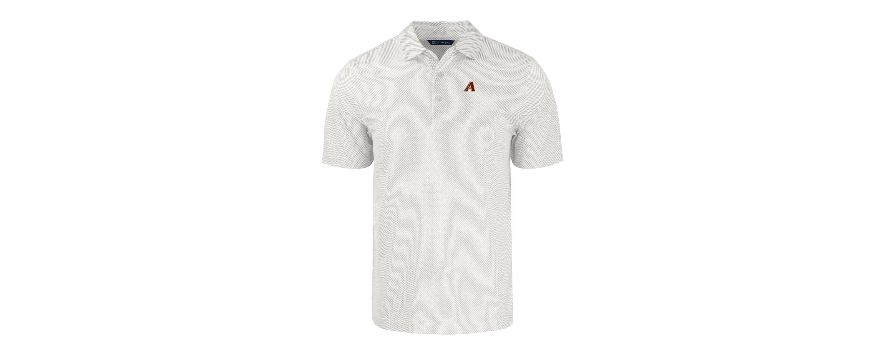 MLB Arizona Diamondbacks Big & Tall Pike Eco Symmetry Print Stretch Recycled Polo