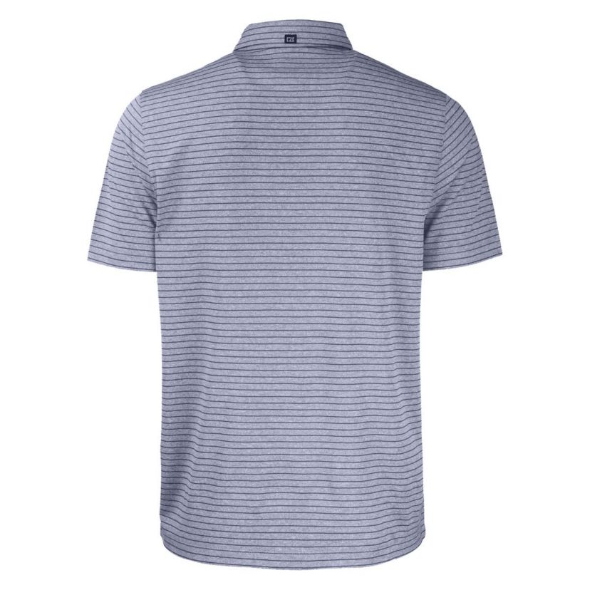 MLB New York Yankees Big & Tall Forge Eco ed Stripe Stretch Recycled Polo