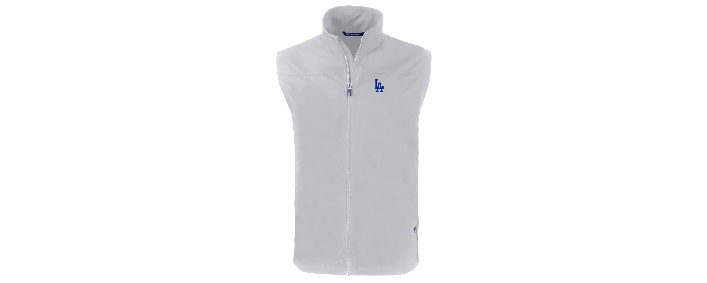 MLB Los Angeles Dodgers Big & Tall Charter Eco Full-Zip Vest