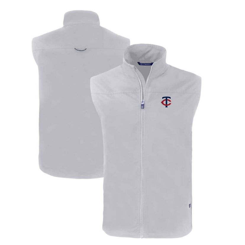 MLB Minnesota Twins Big & Tall Charter Eco Full-Zip Vest