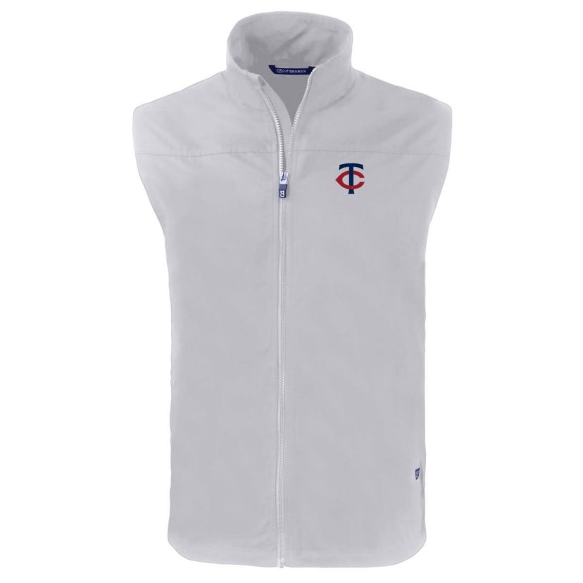MLB Minnesota Twins Big & Tall Charter Eco Full-Zip Vest