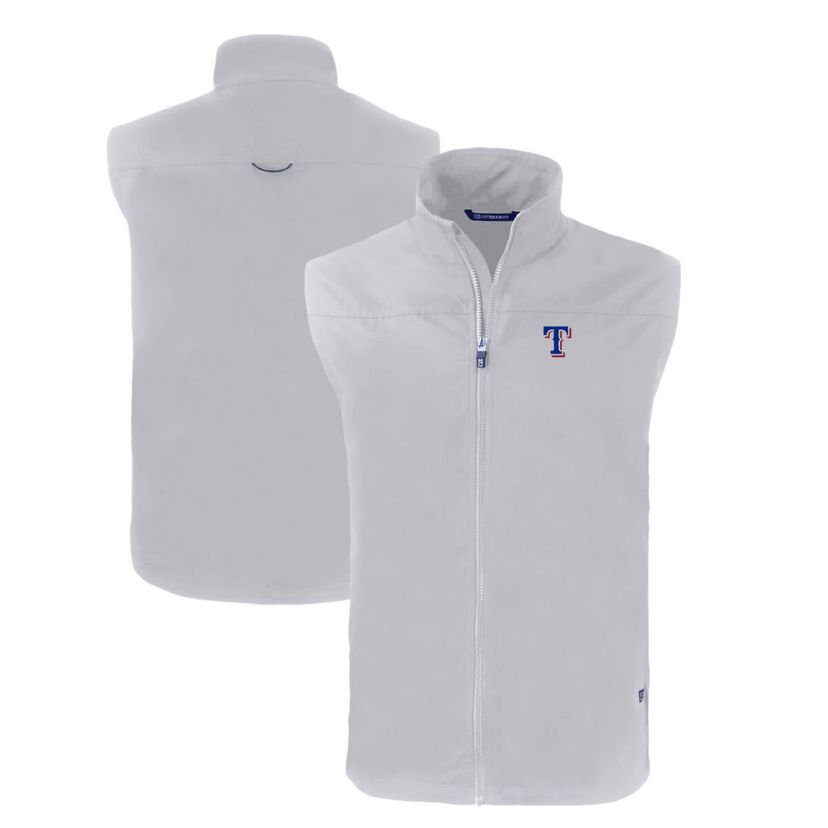 MLB Texas Rangers Big & Tall Charter Eco Full-Zip Vest