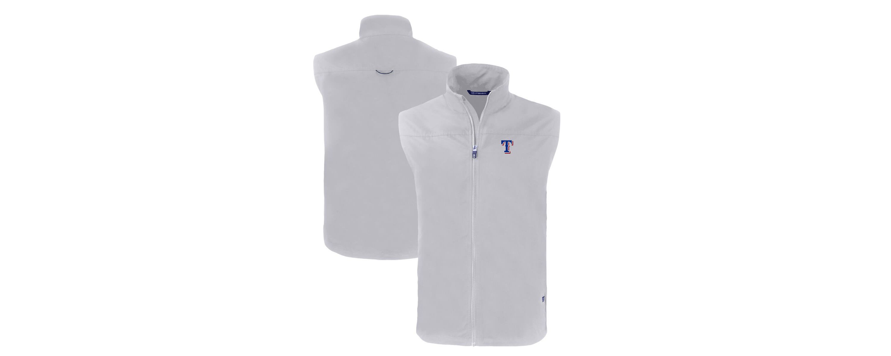 MLB Texas Rangers Big & Tall Charter Eco Full-Zip Vest