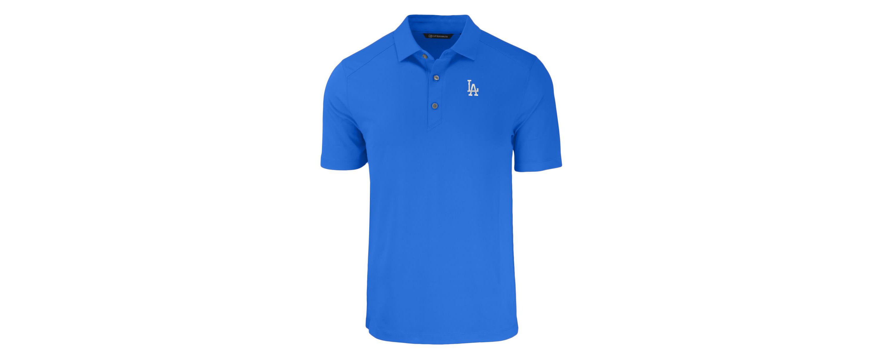 MLB Los Angeles Dodgers Big & Tall Forge Eco Stretch Recycled Polo