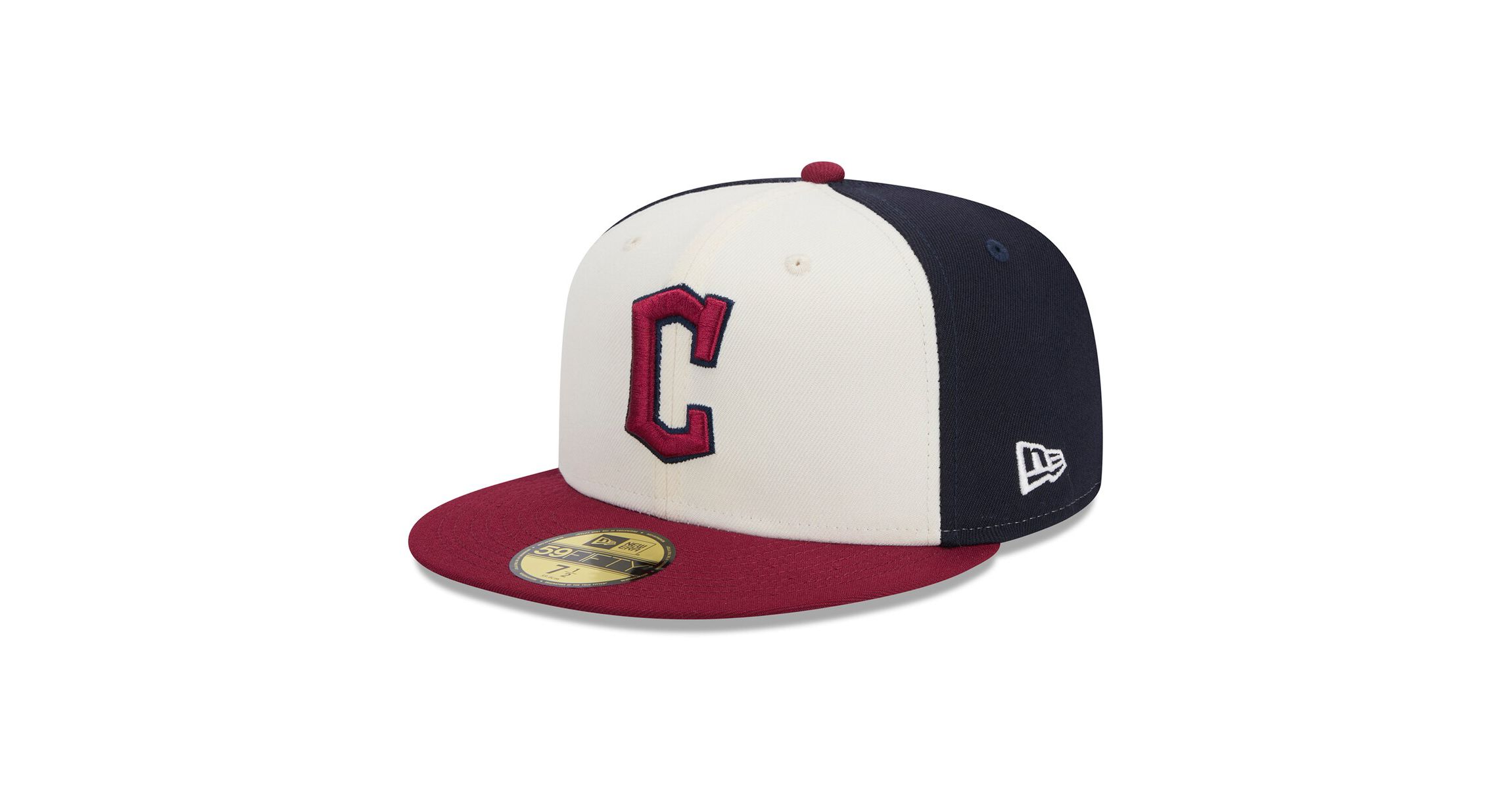 MLB White/Red Cleveland Guardians 2024 City Connect 59FIFTY Fitted Hat