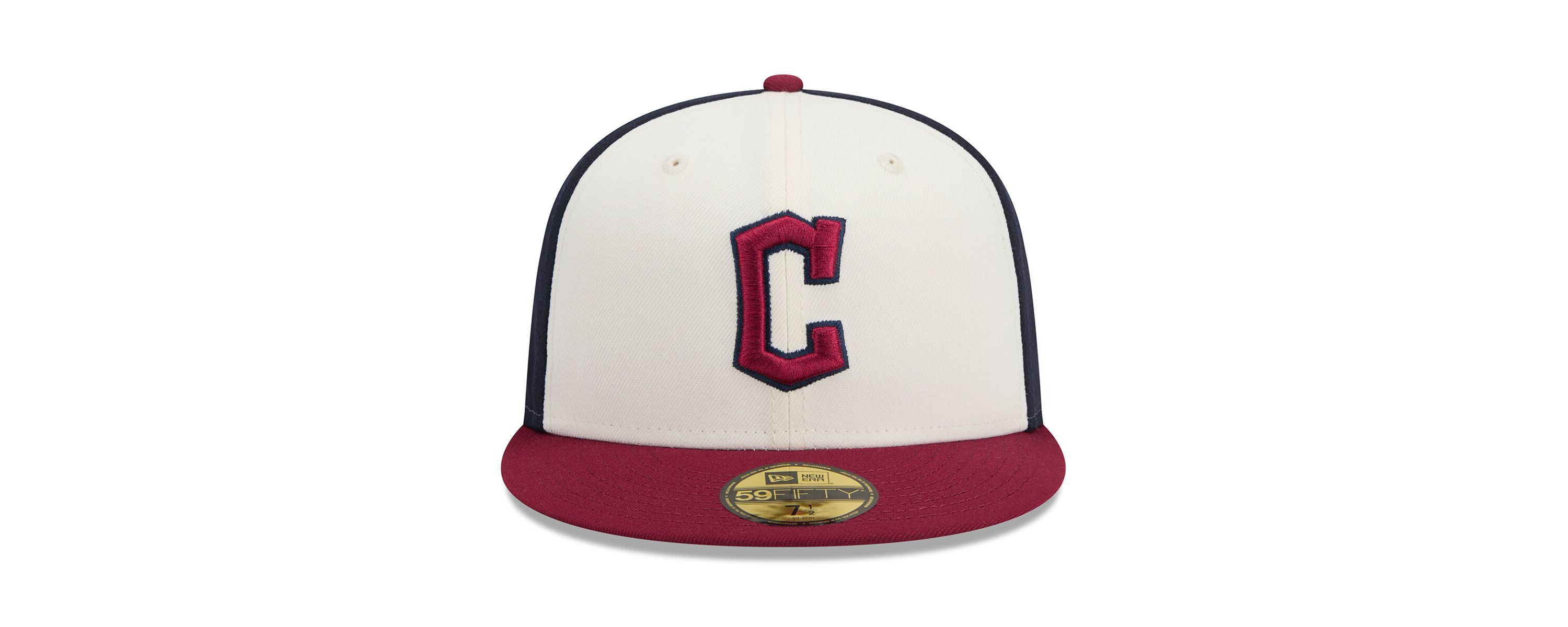 MLB White/Red Cleveland Guardians 2024 City Connect 59FIFTY Fitted Hat
