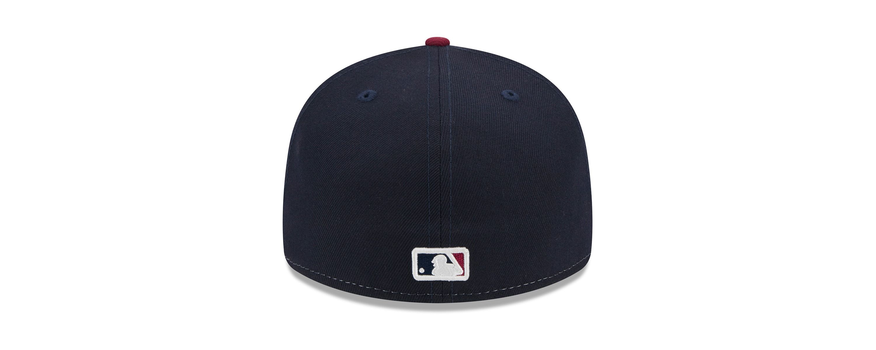 MLB White/Red Cleveland Guardians 2024 City Connect Low 59FIFTY Fitted Hat