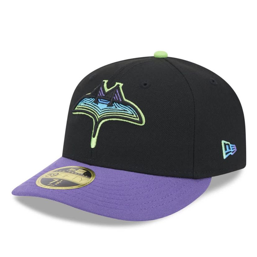 MLB Tampa Bay Rays 2024 City Connect Low 59FIFTY Fitted Hat