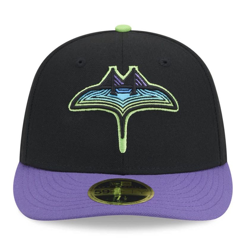 MLB Tampa Bay Rays 2024 City Connect Low 59FIFTY Fitted Hat