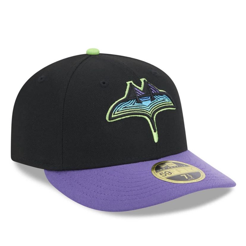MLB Tampa Bay Rays 2024 City Connect Low 59FIFTY Fitted Hat