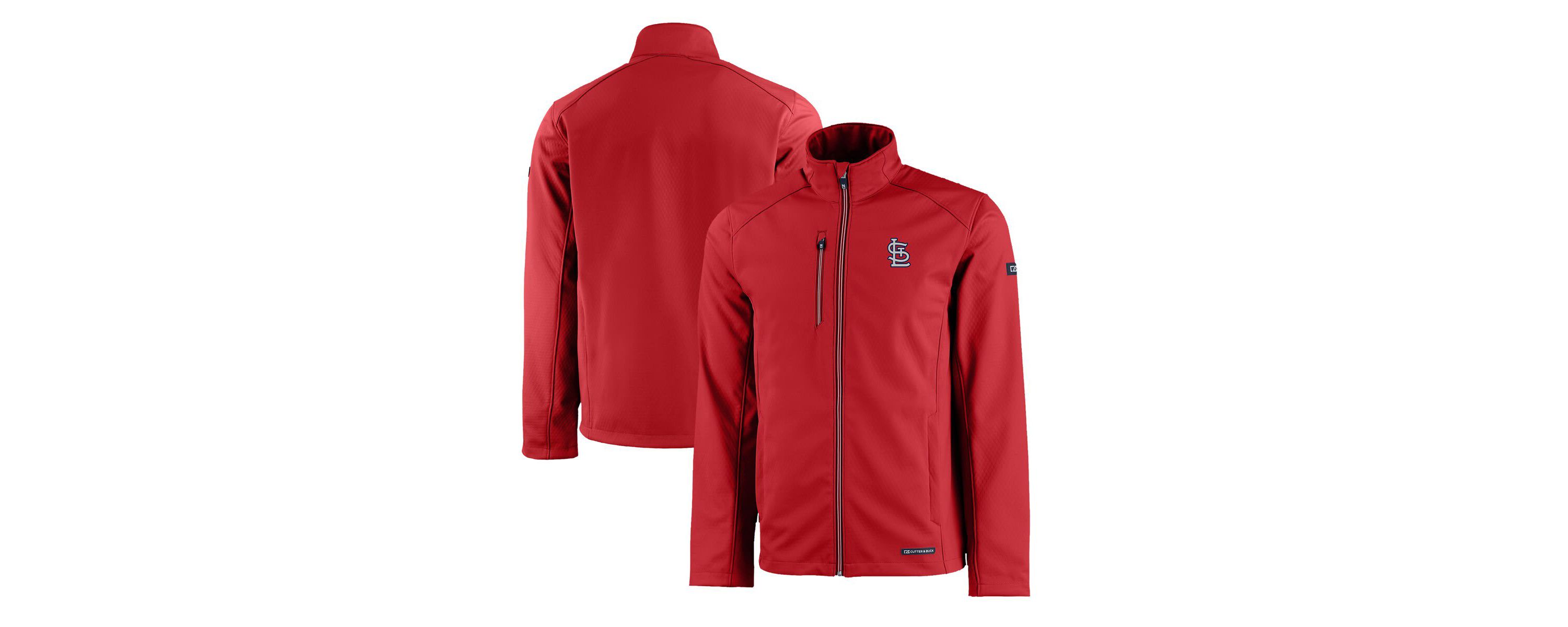 MLB St. Louis Cardinals Evoke Eco Softshell Recycled Full-Zip Jacket