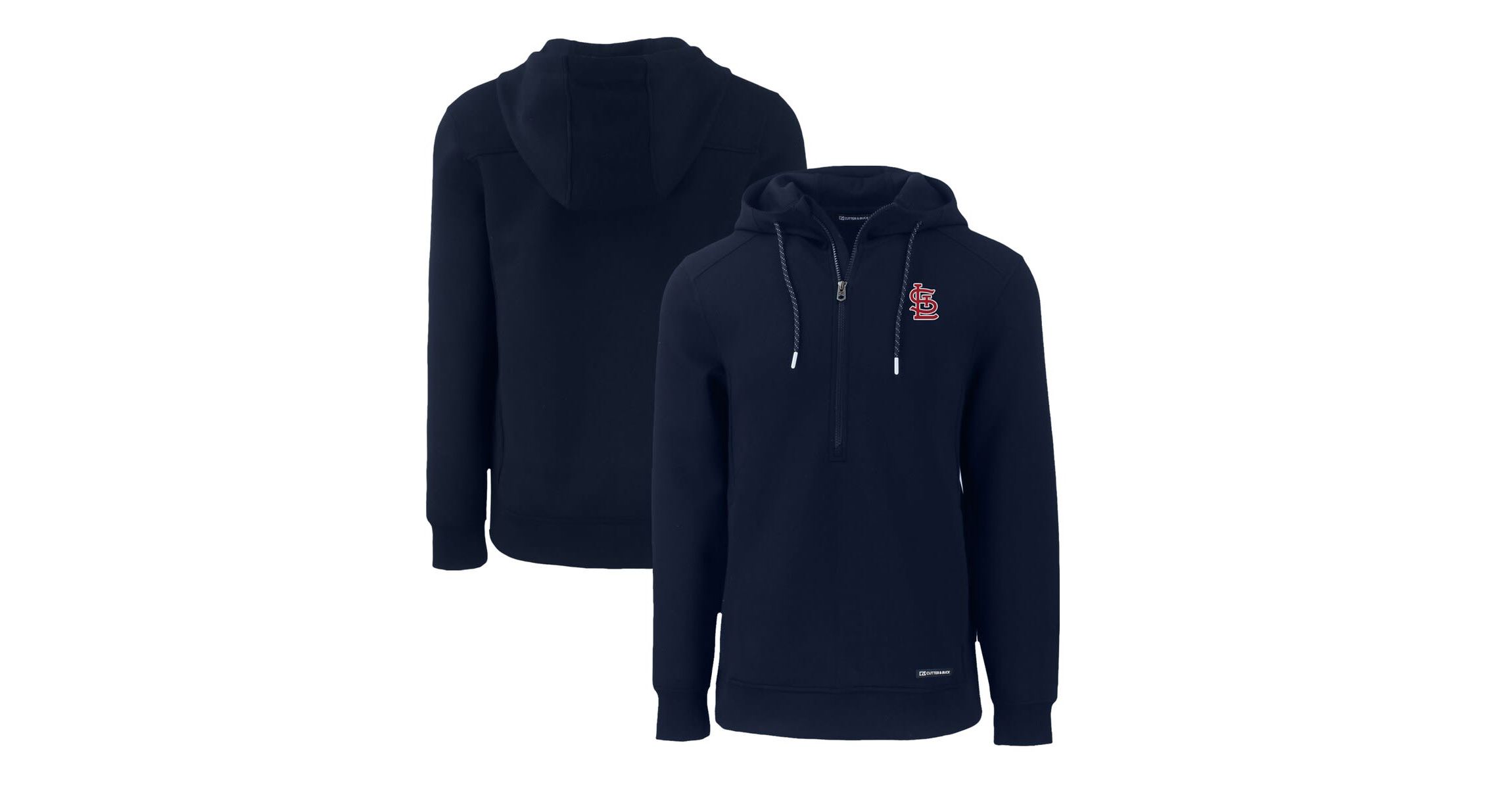MLB St. Louis Cardinals Roam Eco Half-Zip Recycled Pullover Hoodie