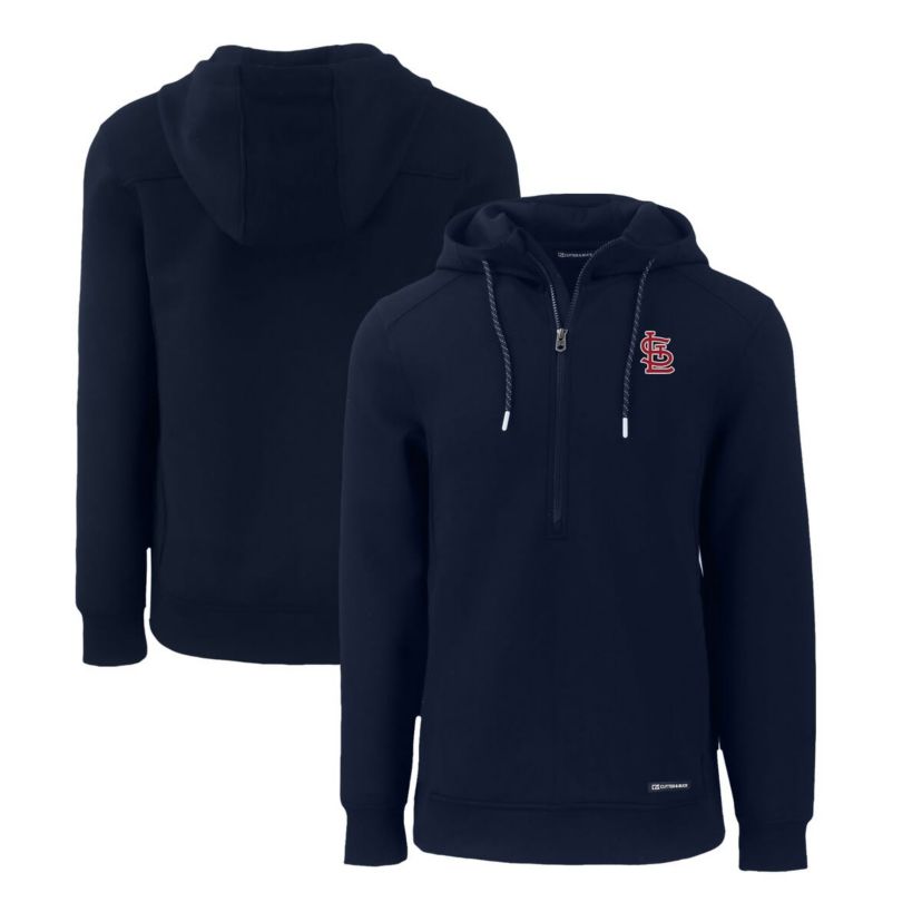 MLB St. Louis Cardinals Roam Eco Half-Zip Recycled Pullover Hoodie