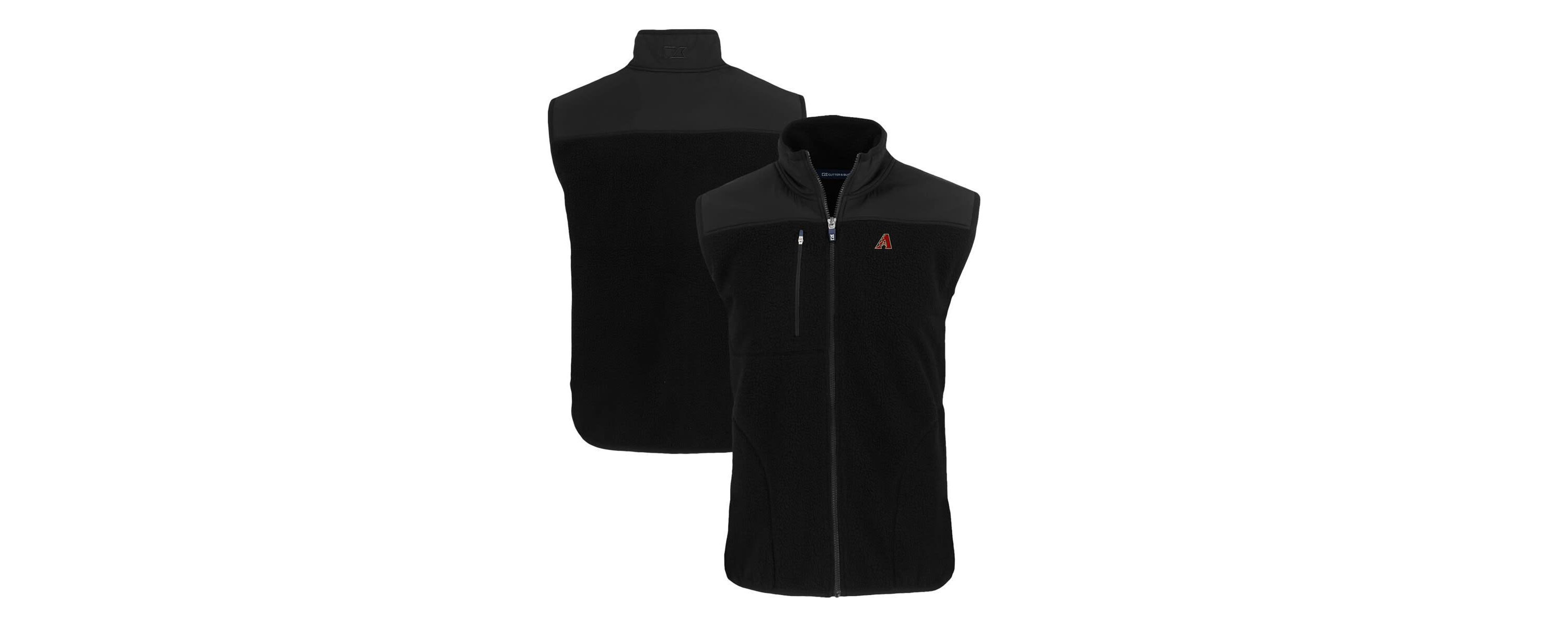 MLB Arizona Diamondbacks Cascade Eco Sherpa Fleece Full-Zip Vest