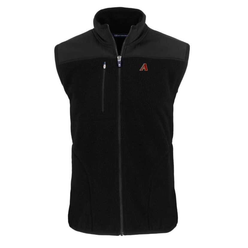 MLB Arizona Diamondbacks Cascade Eco Sherpa Fleece Full-Zip Vest
