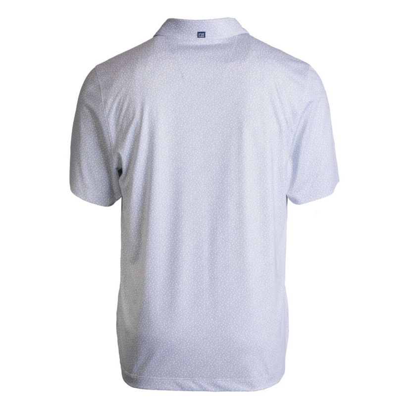 MLB Cleveland Guardians Pike Eco Pebble Print Stretch Recycled Polo