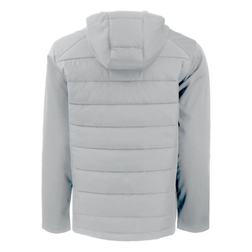 MLB Los Angeles Dodgers Evoke Hybrid Eco Softshell Recycled Full-Zip Hoodie