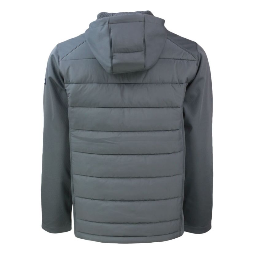 MLB Los Angeles Dodgers Evoke Hybrid Eco Softshell Recycled Full-Zip Hoodie