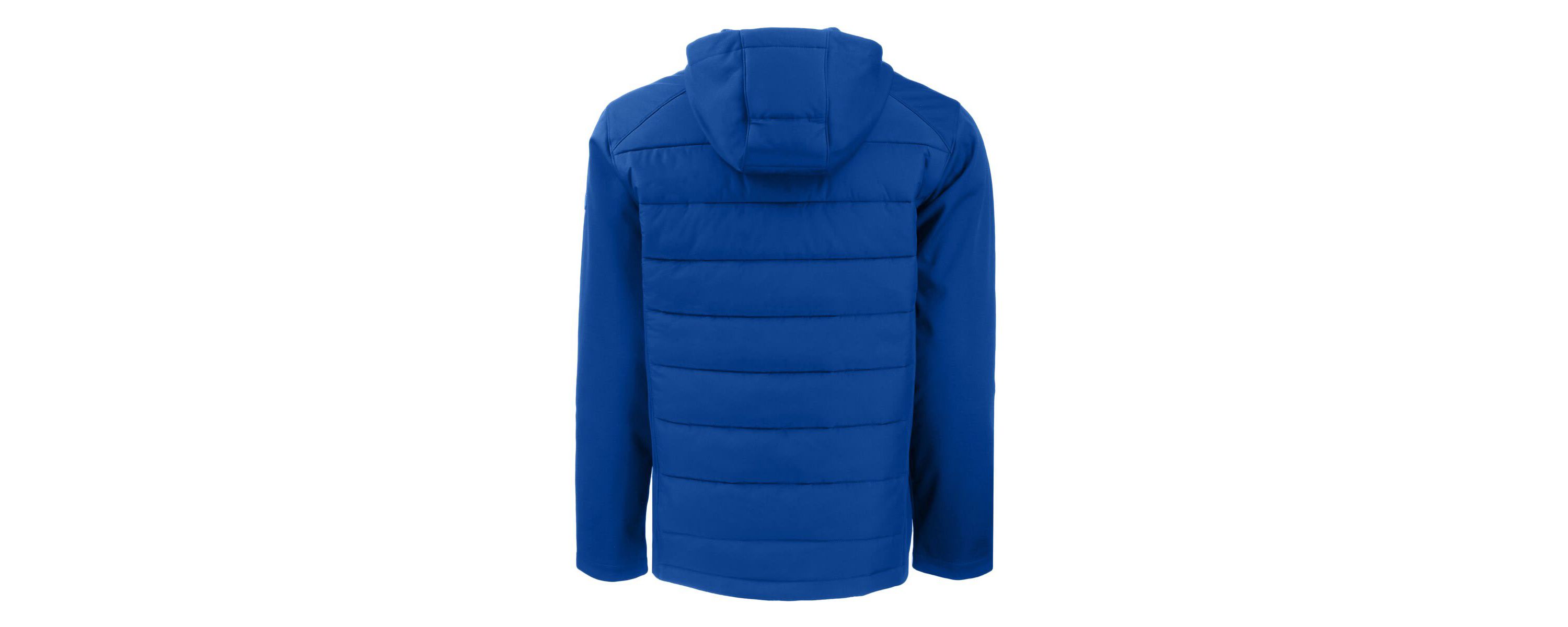 MLB New York Mets Evoke Hybrid Eco Softshell Recycled Full-Zip Hoodie