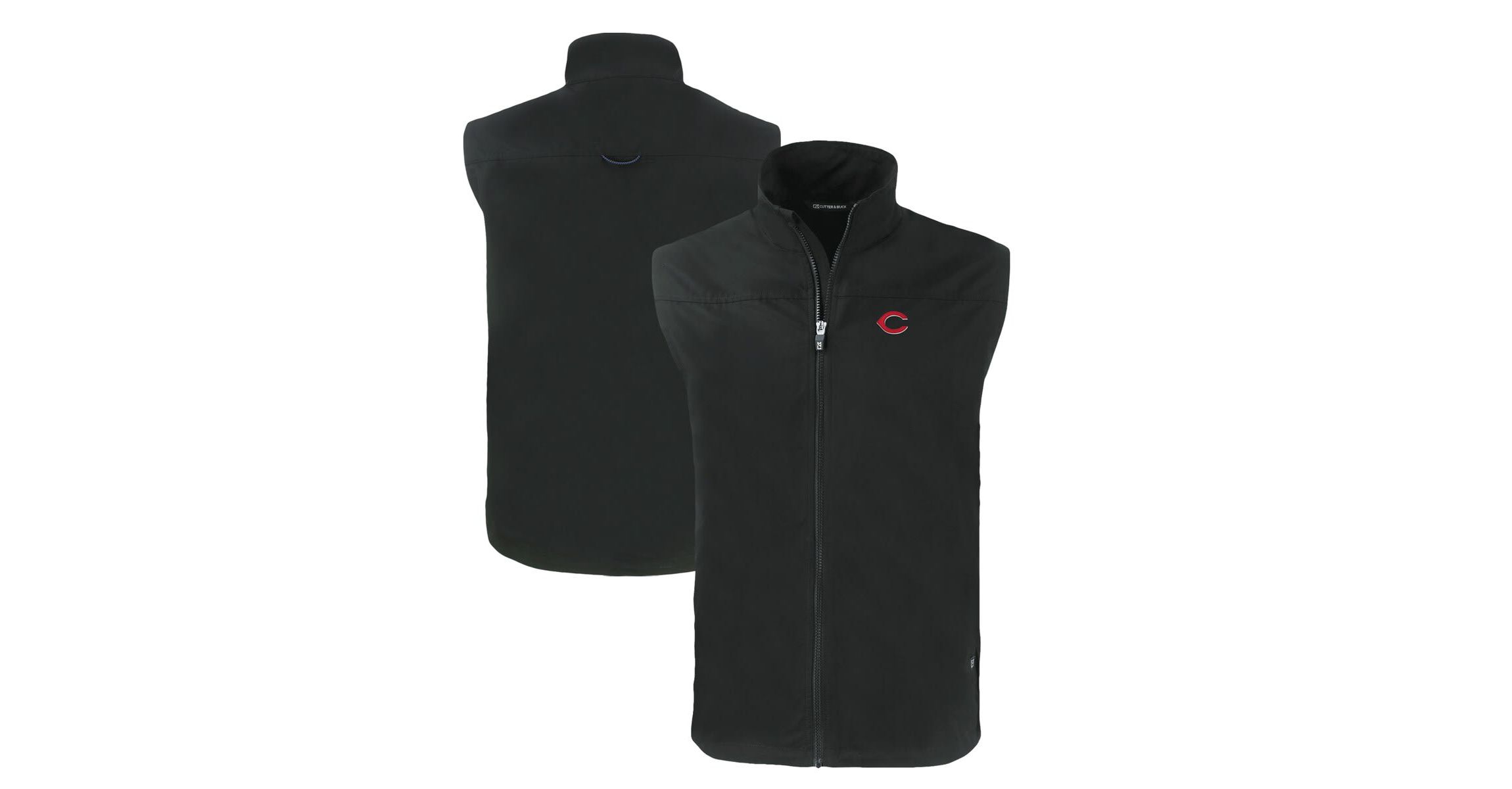 MLB Cincinnati Reds Charter Eco Recycled Full-Zip Vest