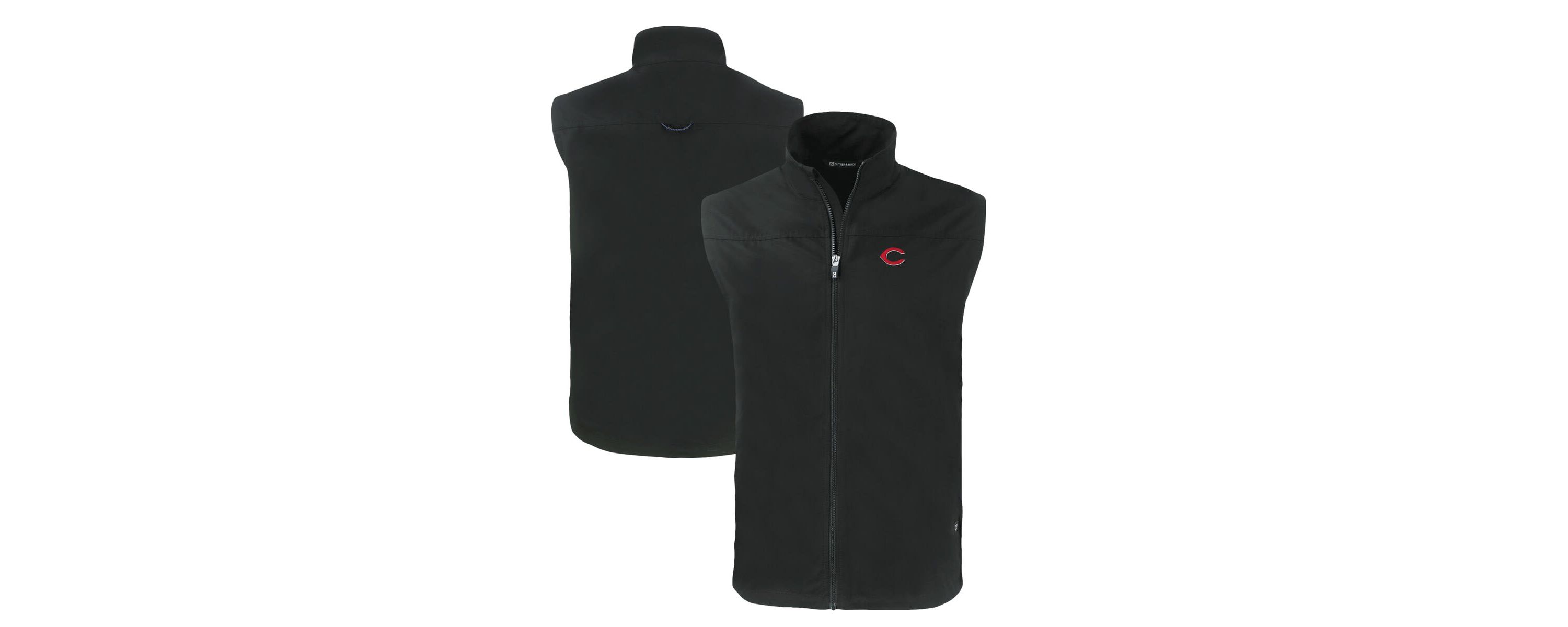 MLB Cincinnati Reds Charter Eco Recycled Full-Zip Vest