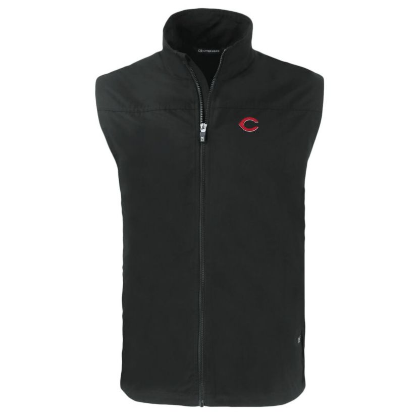 MLB Cincinnati Reds Charter Eco Recycled Full-Zip Vest