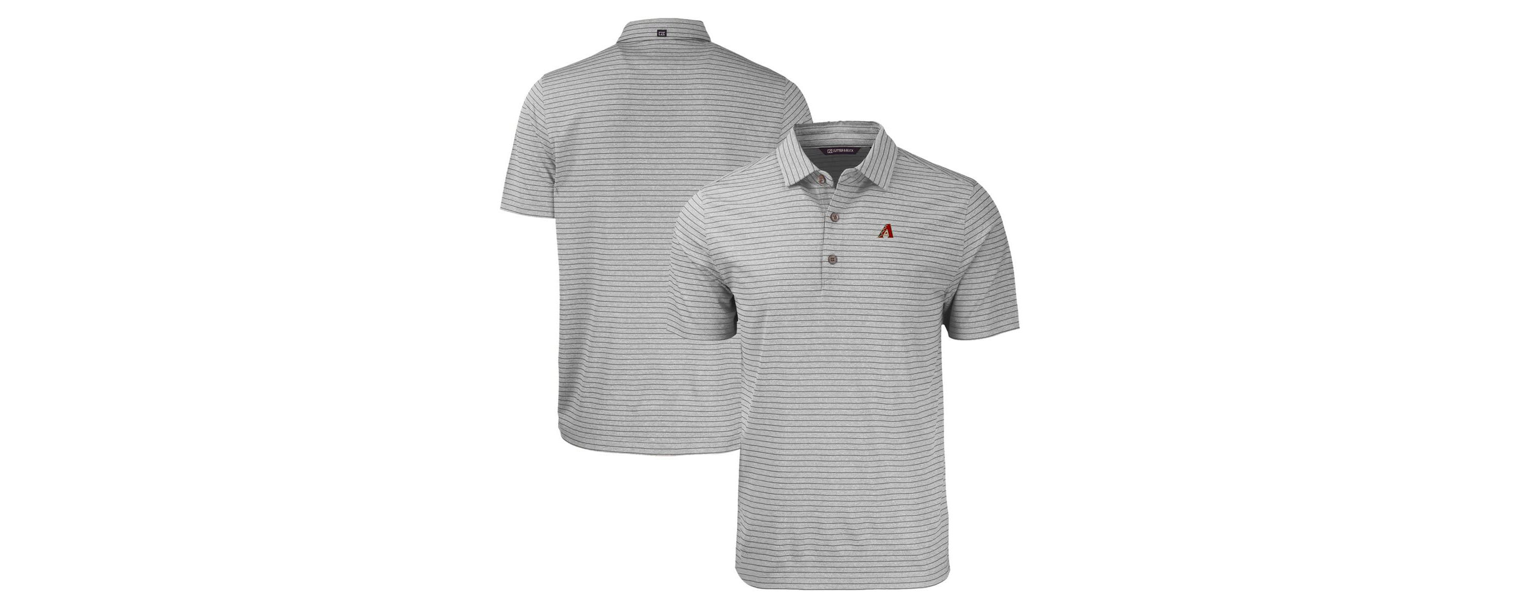 MLB Arizona Diamondbacks Forge Eco ed Stripe Stretch Recycled Polo