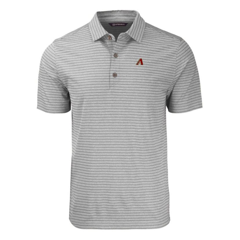 MLB Arizona Diamondbacks Forge Eco ed Stripe Stretch Recycled Polo