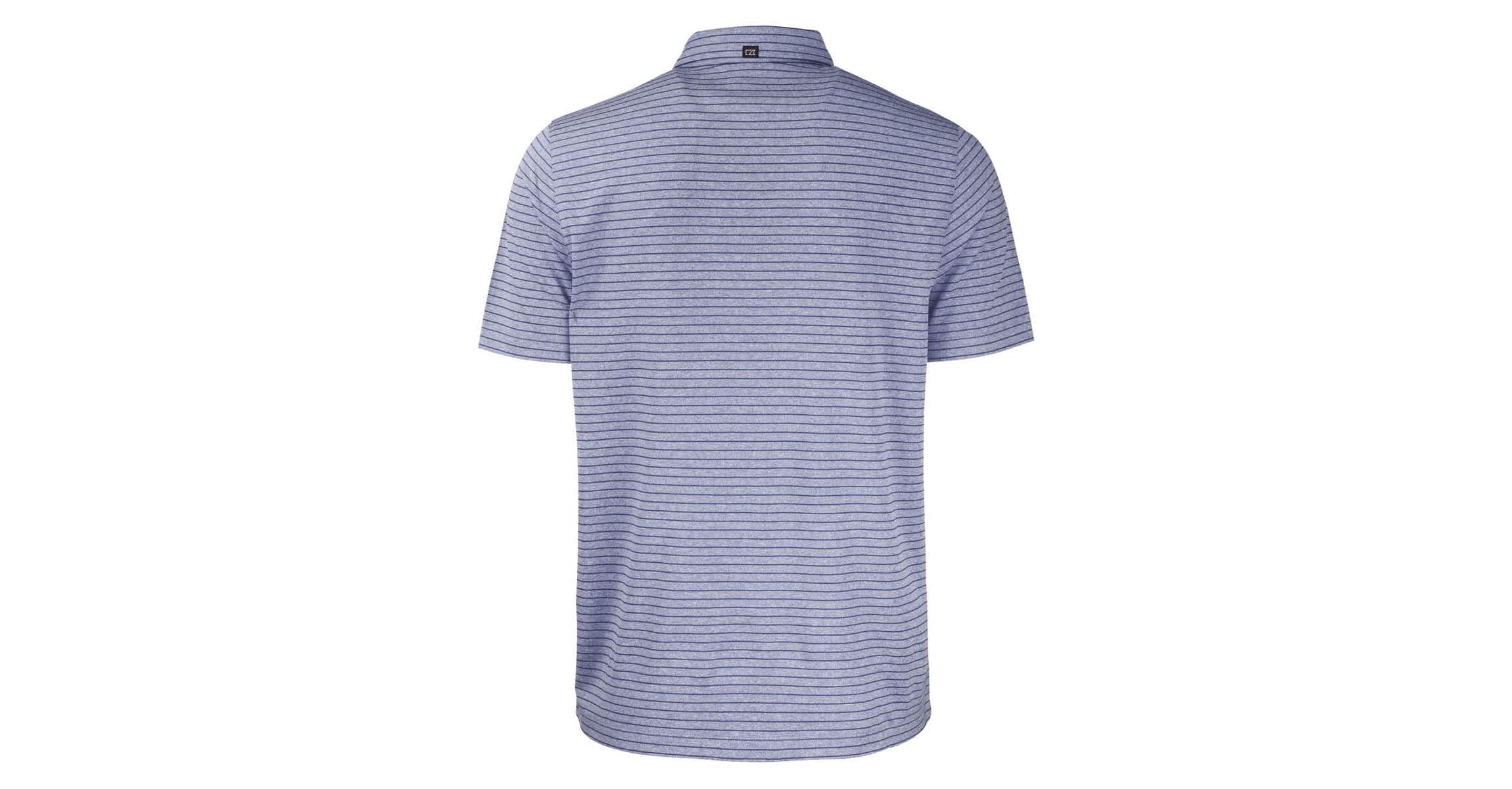 MLB Atlanta Braves Forge Eco ed Stripe Stretch Recycled Polo
